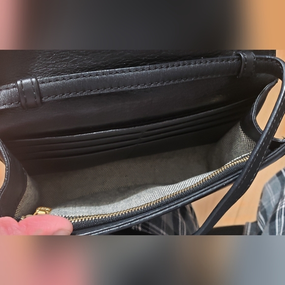 MCM Crossbody Black & Turquoise Reptile Leather Bag - Picture 14 of 14